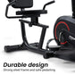 PROFLEX Magnetic Recumbent Exercise Bike, LCD Display, Heart Rate Sensors, Adjustable Seat, 8-Level Resistance, Comfortable Seated Home Cardio Fitness Machine