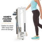 Aluminium Pilates Reformer machine with stretch bed, box, and jump board accessories for yoga and fitness exercises.