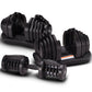 Pair of Powertrain 2 x 40kg adjustable dumbbells from Online Fitness Depot for home gym and strength training exercises.