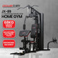 Powertrain Jx-89 multi-station home gym with 68kg weight cable system and various exercise stations for full-body workouts.