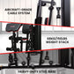 Powertrain Jx-89 multi-station home gym with 68kg weight cable machine, featuring exercise stations for full-body workouts.