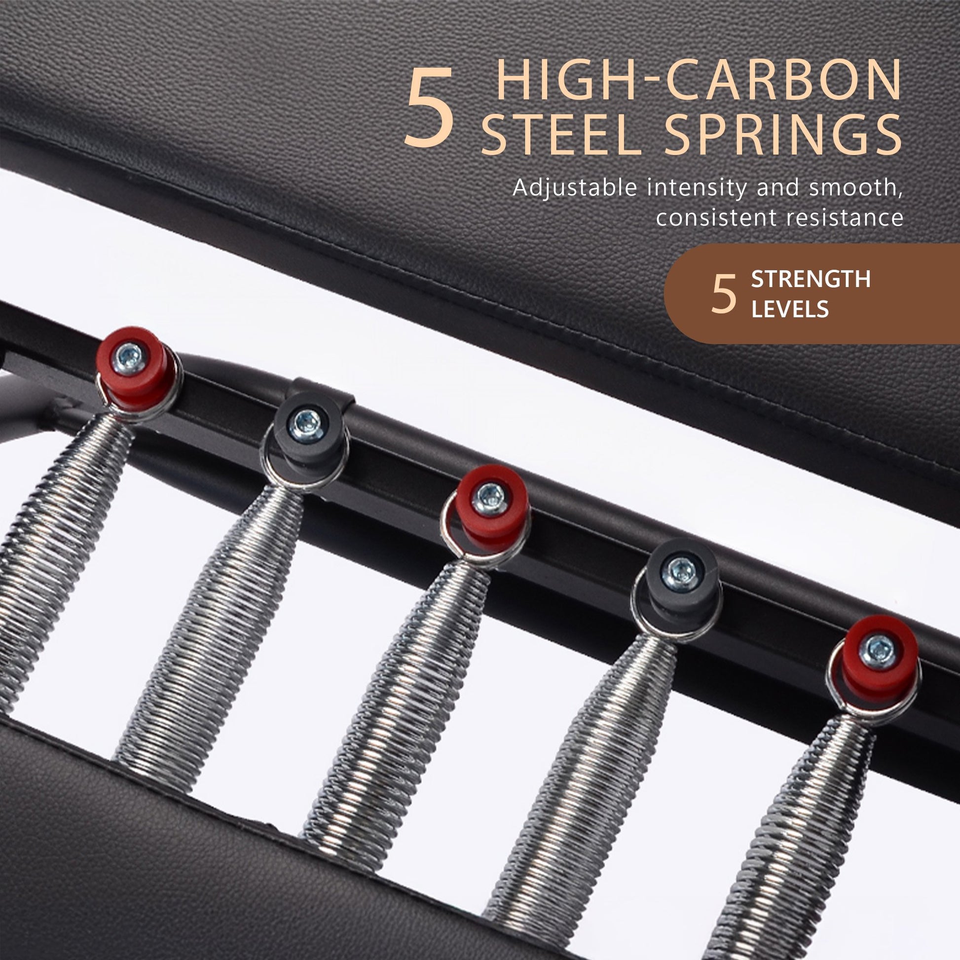 Powertrain Aria Steel Foldable Pilates Board Reformer with footbar, sitting box, jumpboard, and platform extender for full-body fitness.