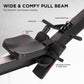 Online Fitness Depot Powertrain Air Rowing Machine for home gym cardio, featuring adjustable resistance and ergonomic design.