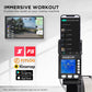 Online Fitness Depot Powertrain Air Rowing Machine for home gym cardio, featuring adjustable resistance and ergonomic design.