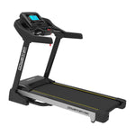 Powertrain K2000 treadmill from Online Fitness Depot with fan and auto incline, showing the running belt and control panel.