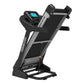 Powertrain K2000 treadmill with fan and auto incline, showing speed controls and digital display for sports and fitness training.