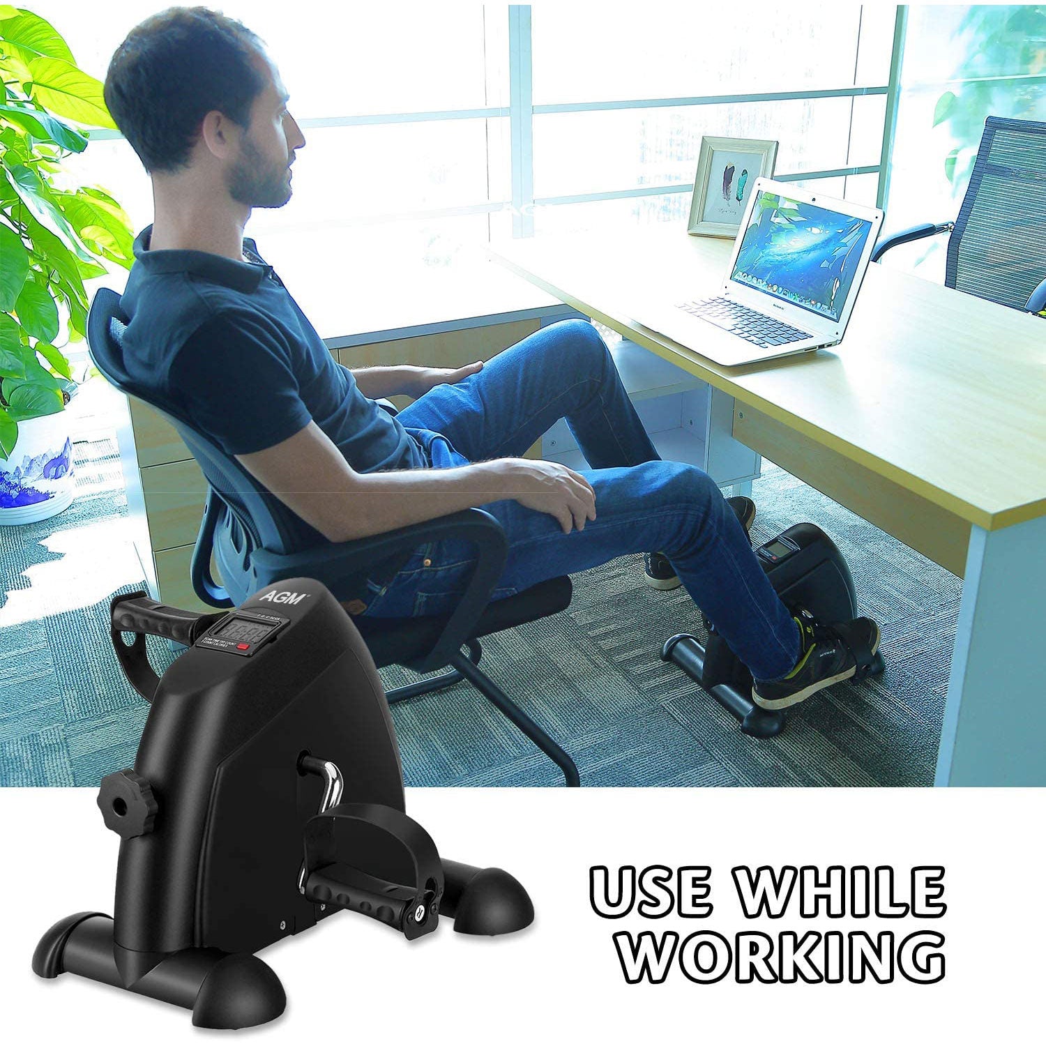 Mini exercise bike pedal exerciser from Online Fitness Depot, compact indoor cycle trainer for home gym workouts.