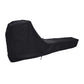 Black waterproof rowing machine cover by Online Fitness Depot, dustproof and protective for gym equipment, designed for rowing machines.