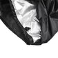 Black waterproof rowing machine cover from Online Fitness Depot protects gym equipment from dust and moisture.