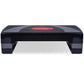 Online Fitness Depot 3-level aerobic workout step bench with four blocks for home gym step exercises and fitness training.