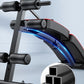 Foldable adjustable sit-up bench by Online Fitness Depot with padded surface for abdominal exercise and home gym workouts.