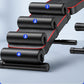 Foldable adjustable weight sit-up bench from Online Fitness Depot with padded surface for home gym abdominal exercises.