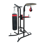 Power boxing station stand with speed ball punching bag for boxing training and fitness from Online Fitness Depot.