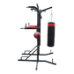 Online Fitness Depot power boxing station stand with speed ball punching bag for boxing and martial arts training.