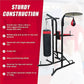 Power boxing station stand with speed ball punching bag for boxing and martial arts training at Online Fitness Depot.