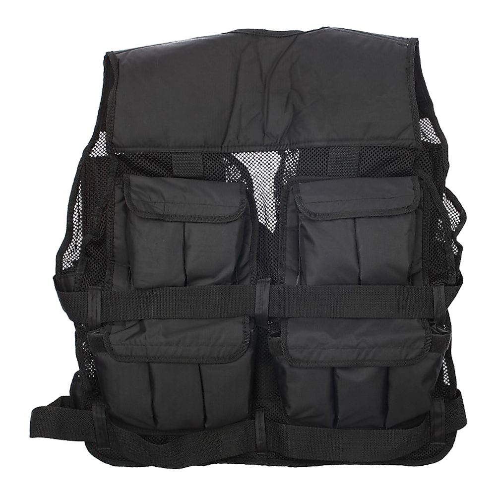 Online Fitness Depot 20LBS weighted gym exercise vest designed for fitness training and weightlifting workouts.