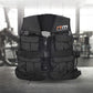 Online Fitness Depot 40lbs weighted gym vest for exercise and training, padded sport vest for weightlifting and fitness workouts.