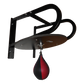 Boxing punching bag training set with wall frame by Online Fitness Depot, ideal for home gym boxing workouts.