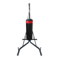 Freestanding 37kg heavy-duty punching bag for boxing and martial arts, filled and ready for intense training sessions.