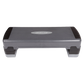 Adjustable aerobic step platform from Online Fitness Depot, used for home gym workouts, featuring a sturdy, non-slip surface.