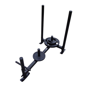 Heavy duty gym sled with harness from Online Fitness Depot, designed for strength training and functional fitness workouts.