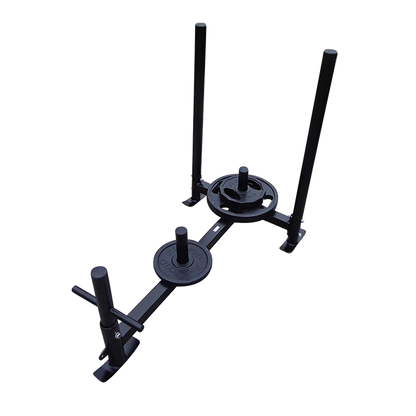 Heavy duty gym sled with harness from Online Fitness Depot, designed for strength training and functional fitness workouts.