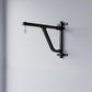 Boxing punching bag wall pivot rack with swivel mount for home gym, ideal for boxing and martial arts training.