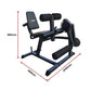 Adjustable leg extension and curl machine from Online Fitness Depot with padded seat for quad and hamstring workouts.