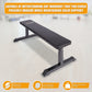 Flat weight bench for home gym by Online Fitness Depot, ideal for strength training and fitness exercises.