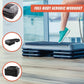 Online Fitness Depot aerobic workout 4-block bench step with adjustable height for exercise and fitness routines.