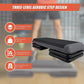 Online Fitness Depot aerobic workout 4-block bench step for exercise and gym training, with four sturdy plastic steps stacked together.