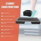 Online Fitness Depot aerobic workout 4-block bench step for exercise, gym, and fitness training with four sturdy, non-slip platforms