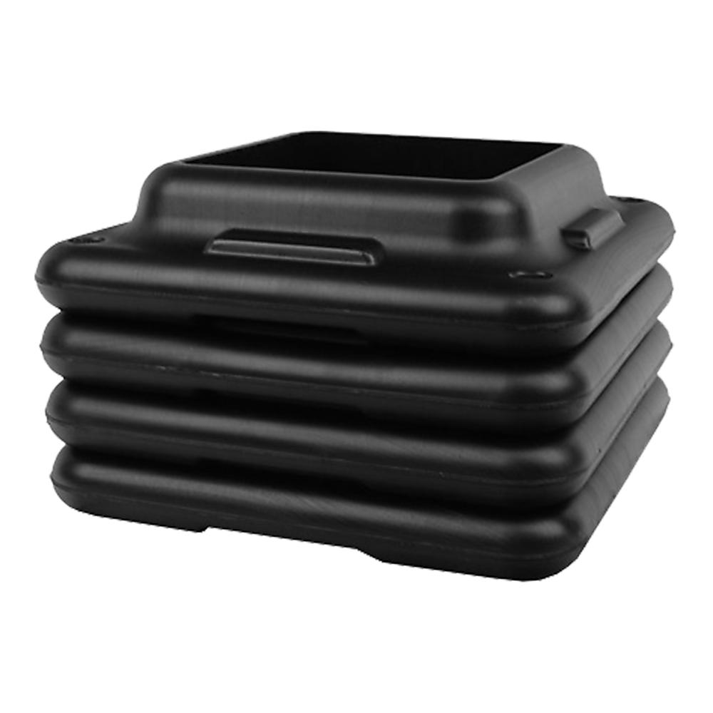 Online Fitness Depot aerobic workout 4 block bench step for exercise and gym routines, shown stacked with textured surfaces.