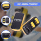 Thai pads for kickboxing and boxing training, featuring durable padding and adjustable straps for martial arts fitness workouts.