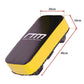 Thai punching pads by Online Fitness Depot, black and red boxing shield for kickboxing and martial arts training.