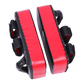 Thai pads for kickboxing and boxing training, black padded shield from Online Fitness Depot, designed for martial arts practice.