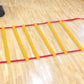 Agility speed training ladder by Online Fitness Depot, 9 meters long, used for sports and fitness agility drills.