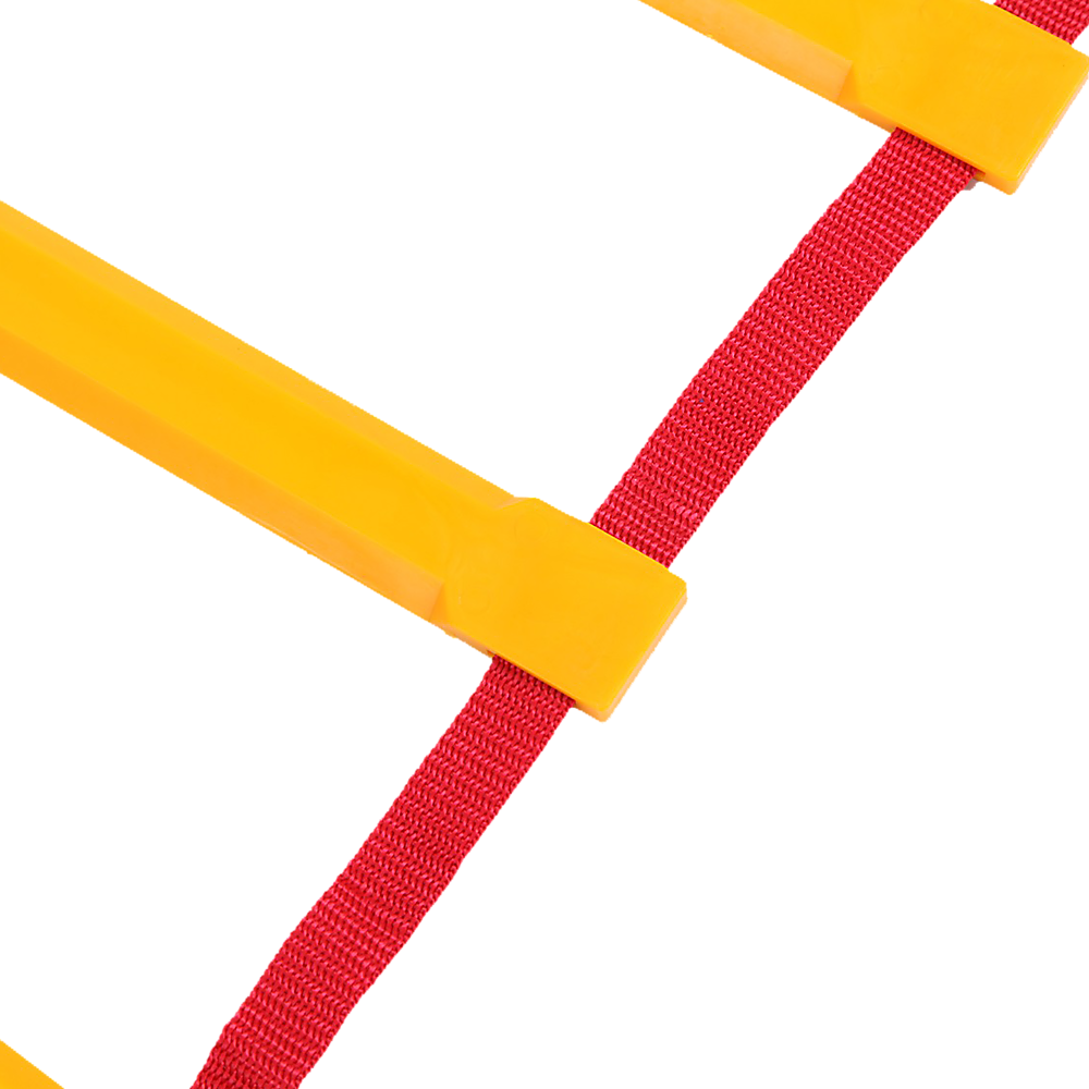 Orange agility speed training ladder with 9 meters length, designed for sports and fitness agility drills and exercises.