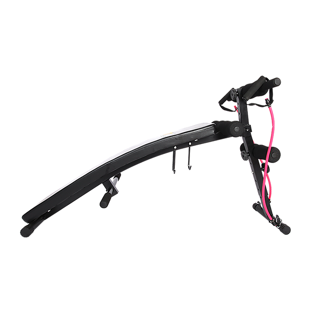 Foldable incline sit-up bench from Online Fitness Depot for home gym ab workouts, adjustable for incline training.
