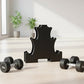 12kg dumbbell weights set with rack from Online Fitness Depot for home gym training and strength exercises.