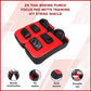 Pair of Thai boxing punch focus pad mitts from Online Fitness Depot, designed for martial arts training and striking practice.