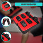 Pair of Thai boxing focus pad mitts for training by Online Fitness Depot, designed for martial arts and boxing practice.