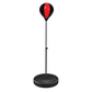 Kids boxing punching bag set with training gloves and fitness stand, designed for children’s boxing and martial arts practice.