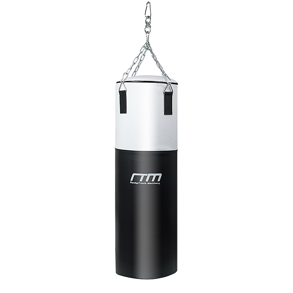 Heavy duty 30kg boxing punching bag from Online Fitness Depot, solidly filled for boxing and martial arts training.