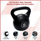 16kg concrete kettlebell for strength training, featuring a textured surface and ergonomic handle, ideal for home gym workouts.