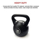 16kg concrete kettlebell from Online Fitness Depot for strength training, shown on a gym floor for home fitness workouts.