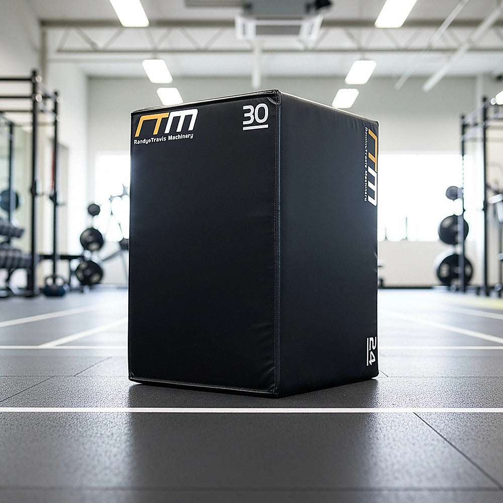 Online Fitness Depot 3-in-1 foam plyo jump box for plyometric exercises and jump training in gym and fitness workouts.