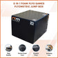 Online Fitness Depot 3-in-1 foam plyo jump box for exercise, gym, and fitness workouts, with adjustable height and padded surface.