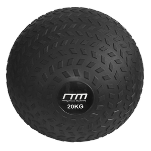 20kg Tyre Thread Slam Ball for gym and fitness workouts, designed for strength training and functional exercise routines.