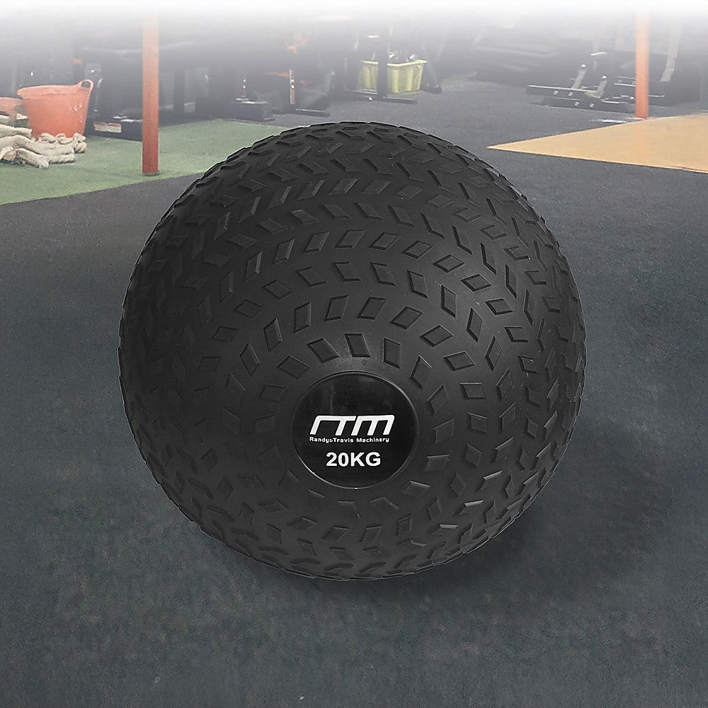 20kg Tyre Thread Slam Ball from Online Fitness Depot for gym and fitness workouts, featuring durable construction for strength training.
